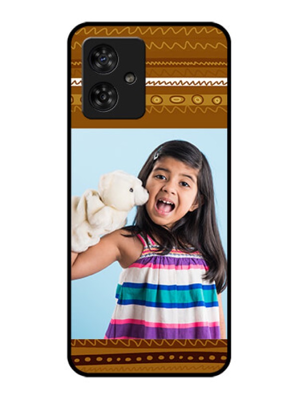 Custom Motorola G54 5G Custom Metal Phone CaseFriends Picture Upload Design