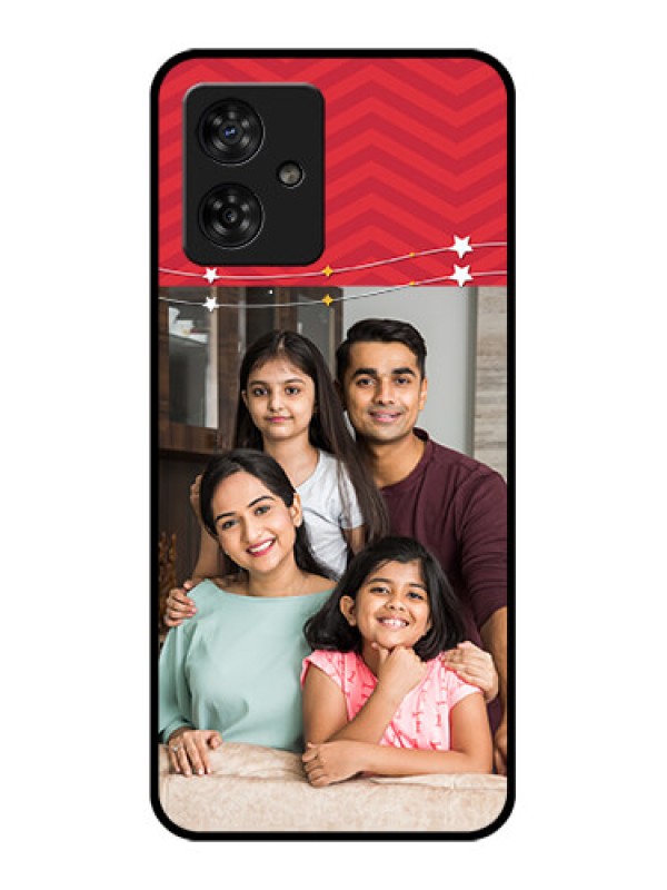 Custom Motorola G54 5G Custom Metal Phone CaseHappy Family Design