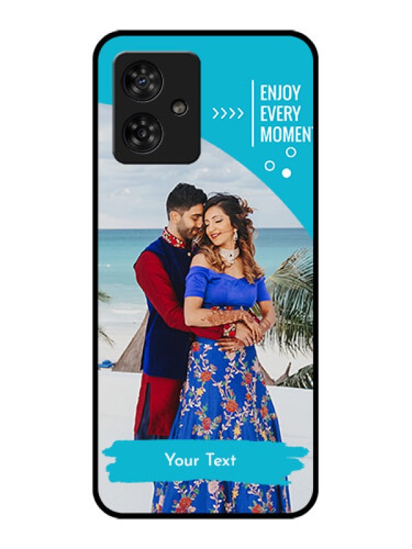 Custom Motorola G54 5G Custom Metal Phone CaseHappy Moment Design