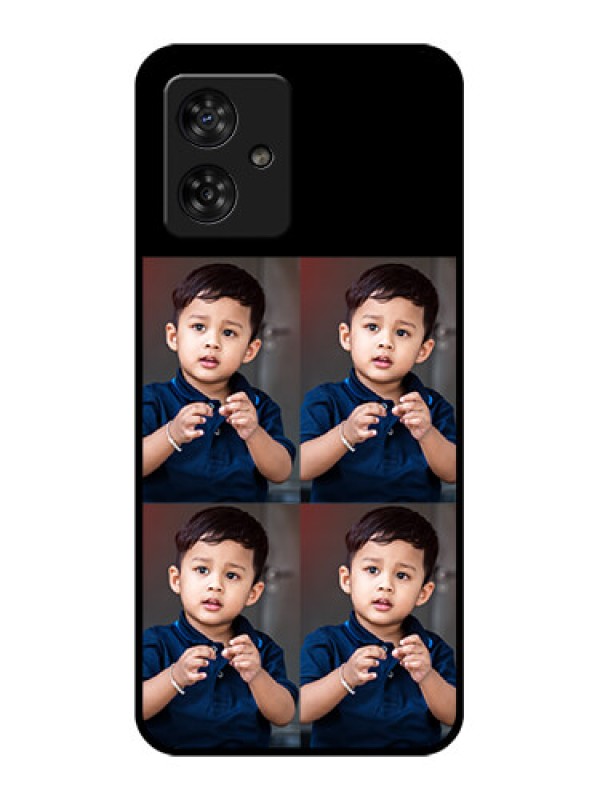 Custom Motorola G54 5G Custom Metal Phone Case4 Image Holder Design