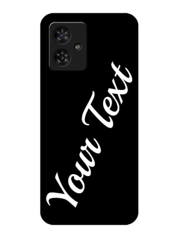 Custom Motorola G54 5G Custom Metal Phone CaseWith Your Name Design