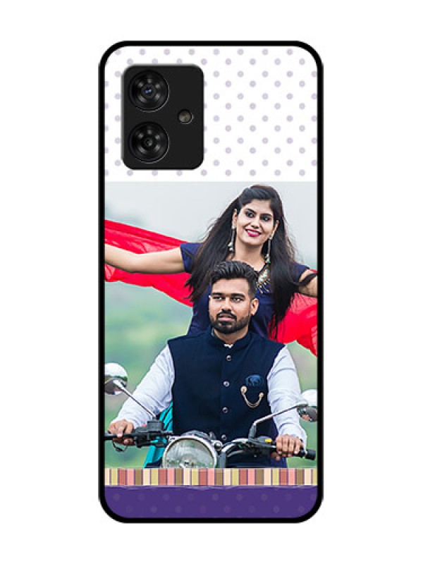 Custom Motorola Moto G64 5G Custom Metal Phone CaseCute Family Design