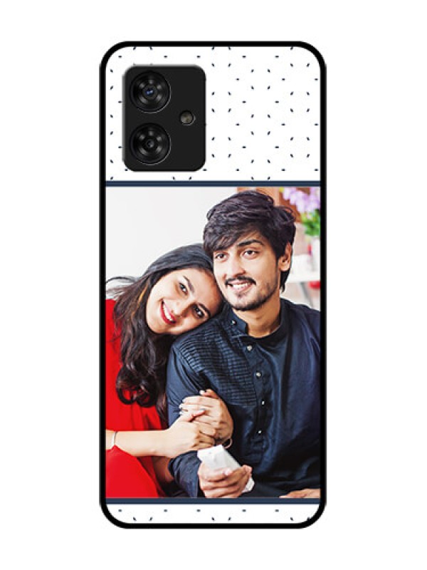 Custom Motorola Moto G64 5G Custom Metal Phone CasePremium Dot Design