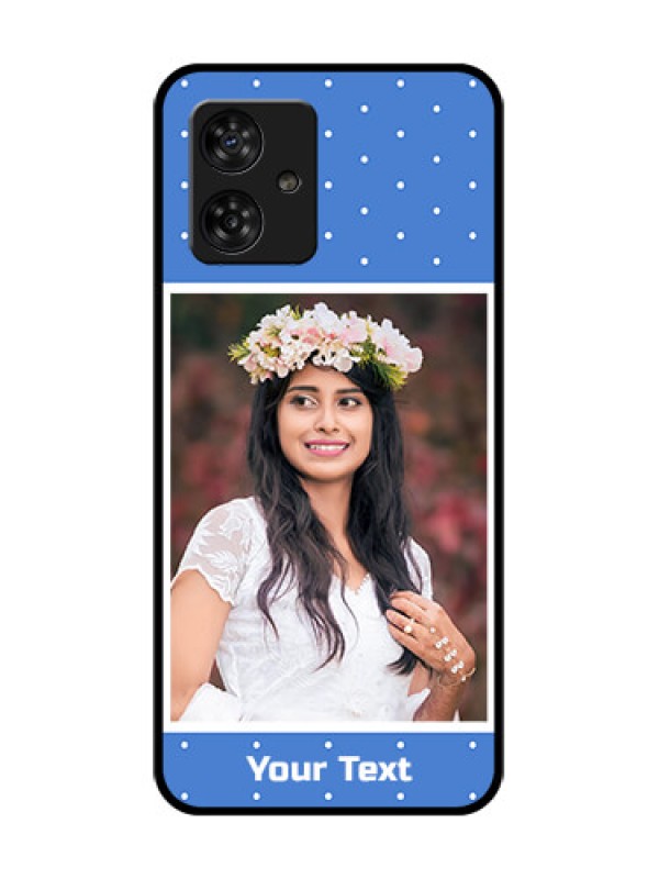 Custom Motorola Moto G64 5G Custom Metal Phone CasePolka Dots Design