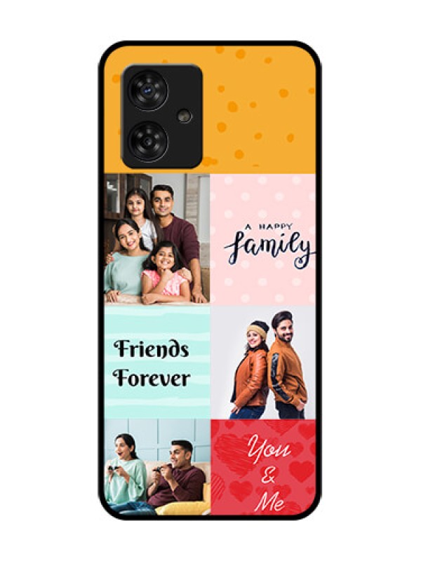 Custom Motorola Moto G64 5G Custom Metal Phone CaseImages With Quotes Design