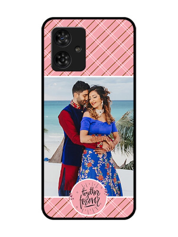 Custom Motorola Moto G64 5G Custom Metal Phone CaseTogether Forever Design