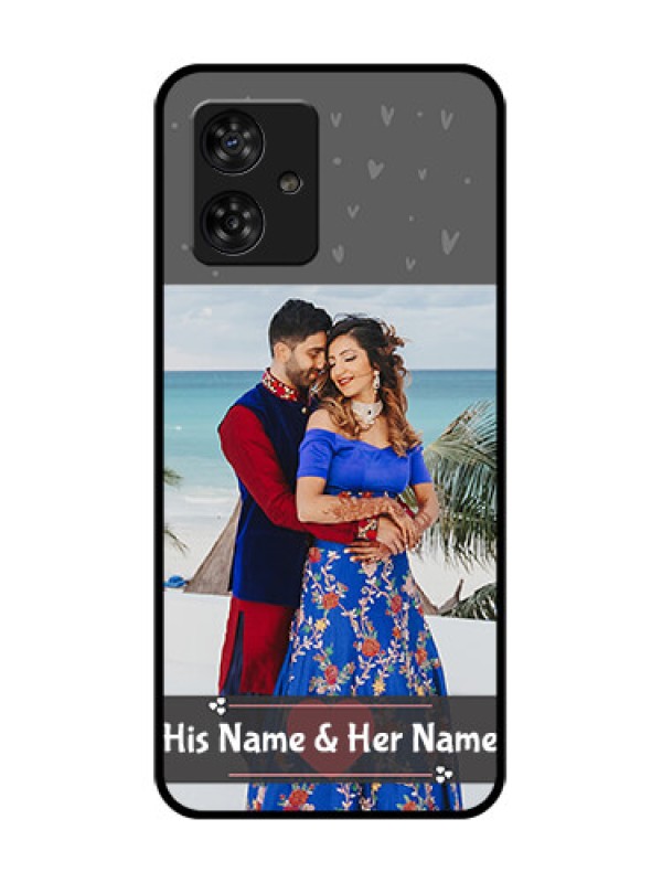 Custom Motorola Moto G64 5G Custom Metal Phone CaseBuy Love Design With Photo Online