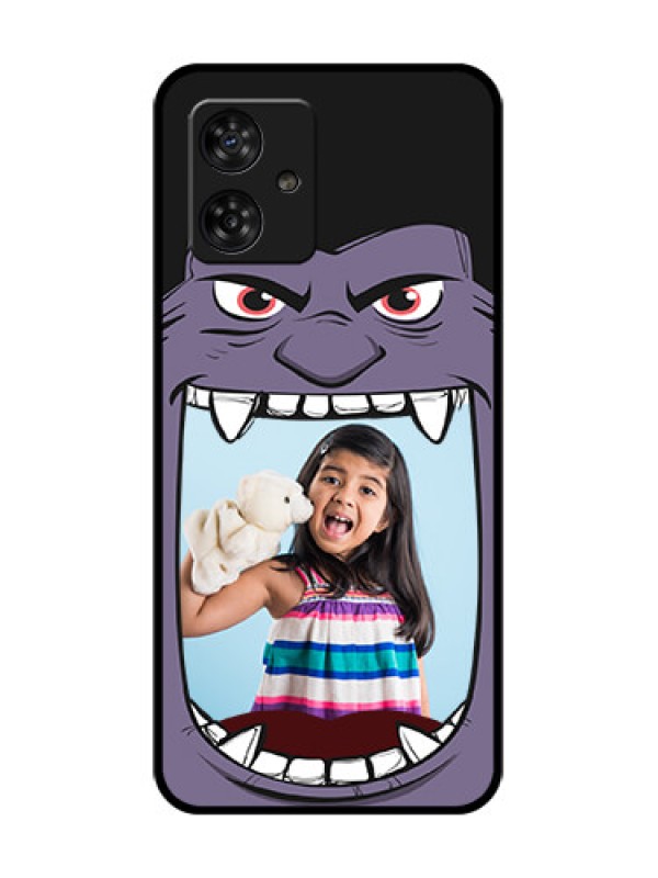 Custom Motorola Moto G64 5G Custom Metal Phone CaseAngry Monster Design