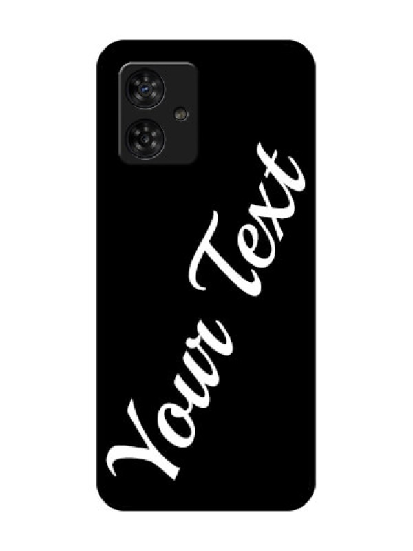Custom Motorola Moto G64 5G Custom Metal Phone CaseWith Your Name Design