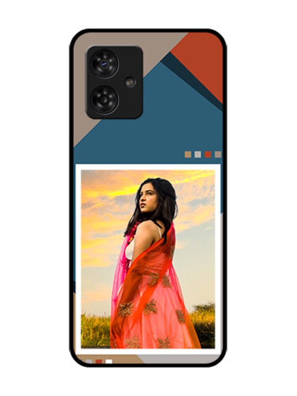 Custom Motorola Moto G64 5G Custom Metal Phone CaseRetro Color Pallet Design
