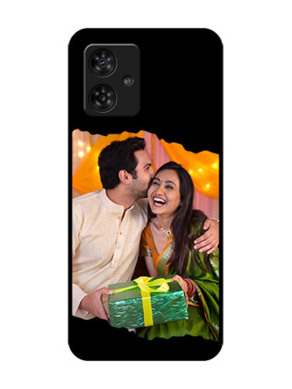 Custom Motorola Moto G64 5G Custom Metal Phone CaseTear - Off Design