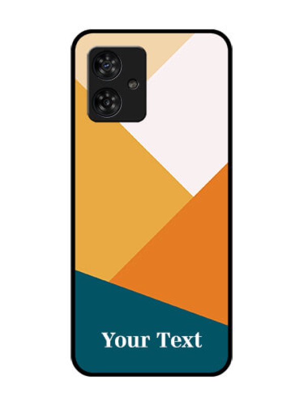 Custom Motorola Moto G64 5G Custom Metal Phone CaseStacked Multi - Colour Design