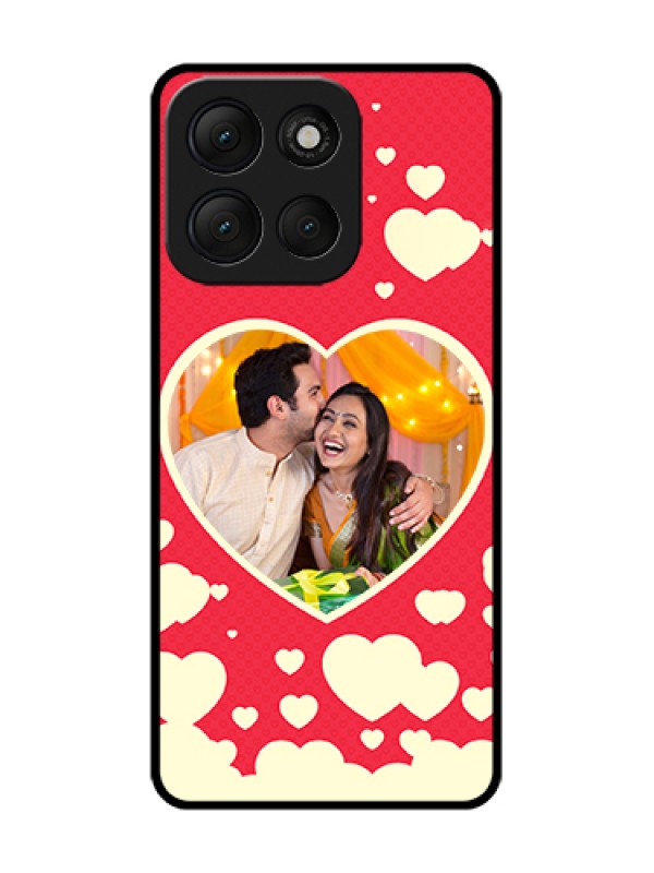 Custom Motorola G86 Power 5G Custom Metal Phone Case - Love Symbols Phone Cover Design