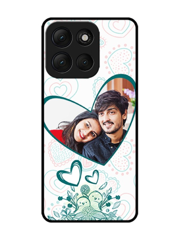 Custom Motorola G86 Power 5G Custom Metal Phone Case - Premium Couple Design