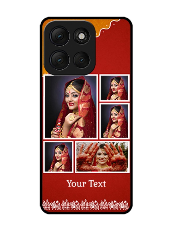 Custom Motorola G86 Power 5G Custom Metal Phone Case - Wedding Pic Upload Design