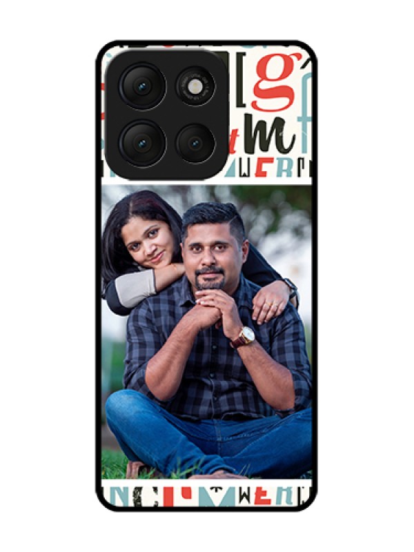 Custom Motorola G86 Power 5G Custom Metal Phone Case - Alphabet Design