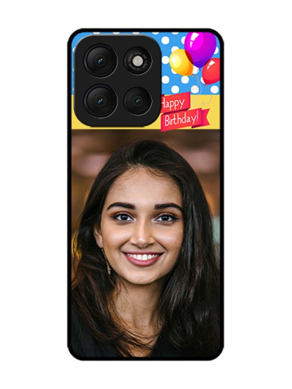 Custom Motorola G86 Power 5G Custom Metal Phone Case - Happy Birthday Design