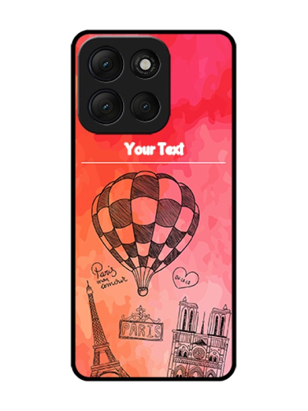 Custom Motorola G86 Power 5G Custom Metal Phone Case - Paris Theme Design
