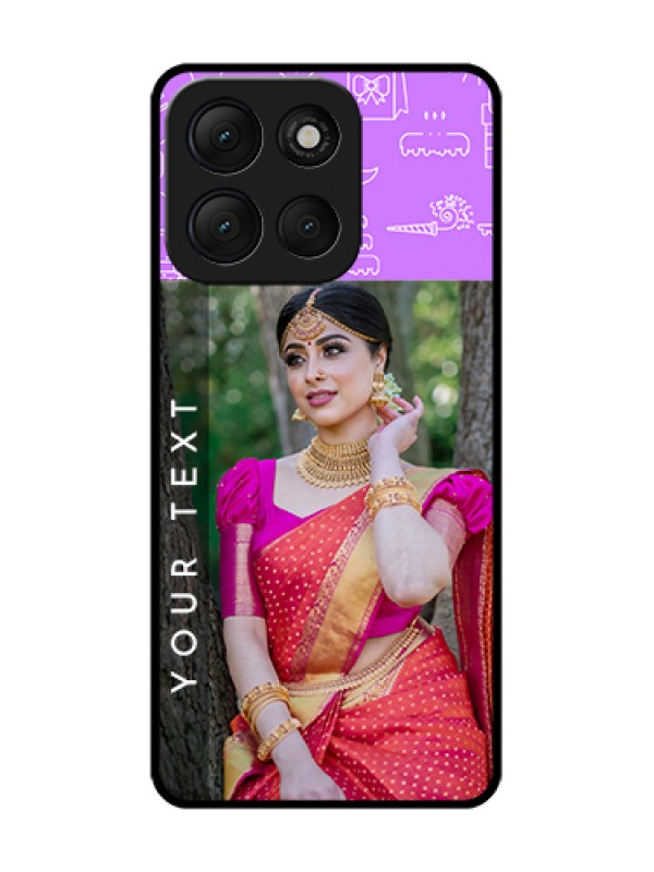 Custom Motorola G86 Power 5G Custom Metal Phone Case - Birthday Icons Design