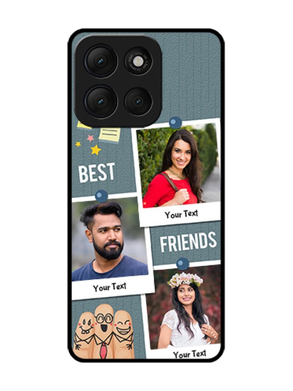 Custom Motorola G86 Power 5G Custom Metal Phone Case - Sticky Frames And Friendship Design