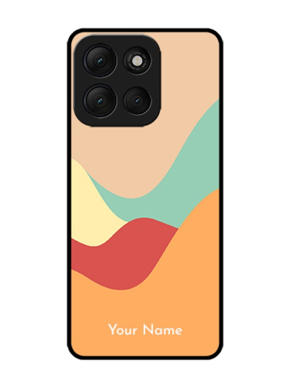 Custom Motorola G86 Power 5G Custom Metal Phone Case - Ocean Waves Multi - Colour Design