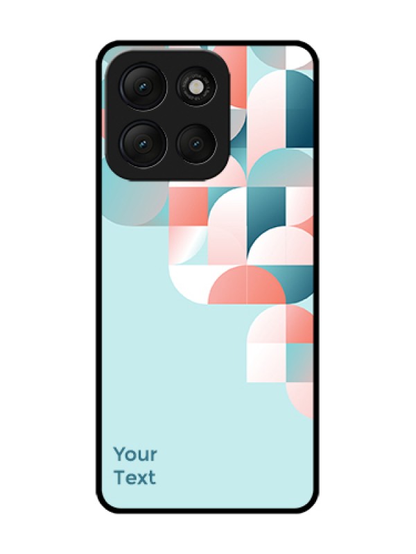 Custom Motorola G86 Power 5G Custom Metal Phone Case - Stylish Semi - Circle Pattern Design