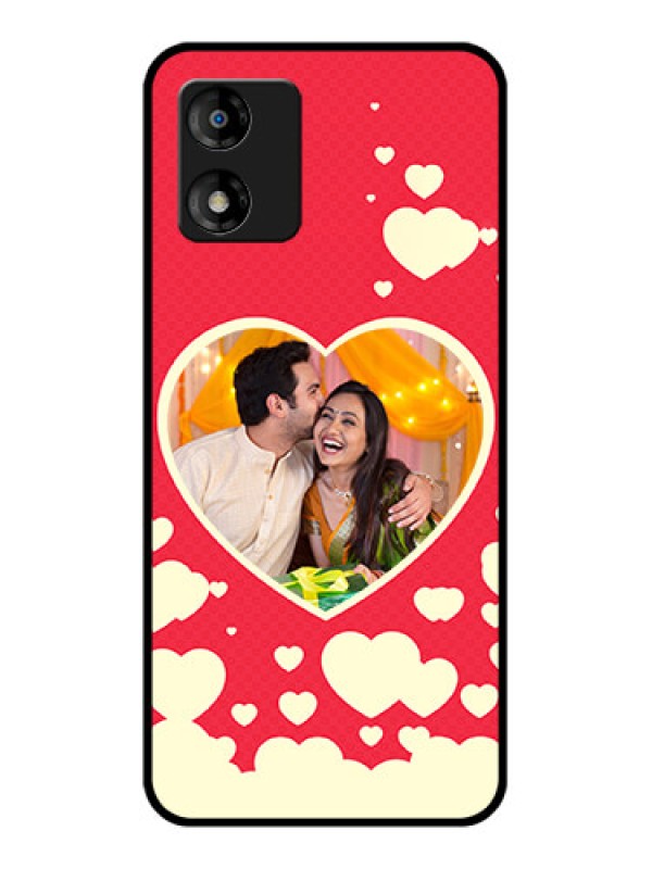 Custom Motorola Moto E13 Custom Metal Phone CaseLove Symbols Phone Cover Design