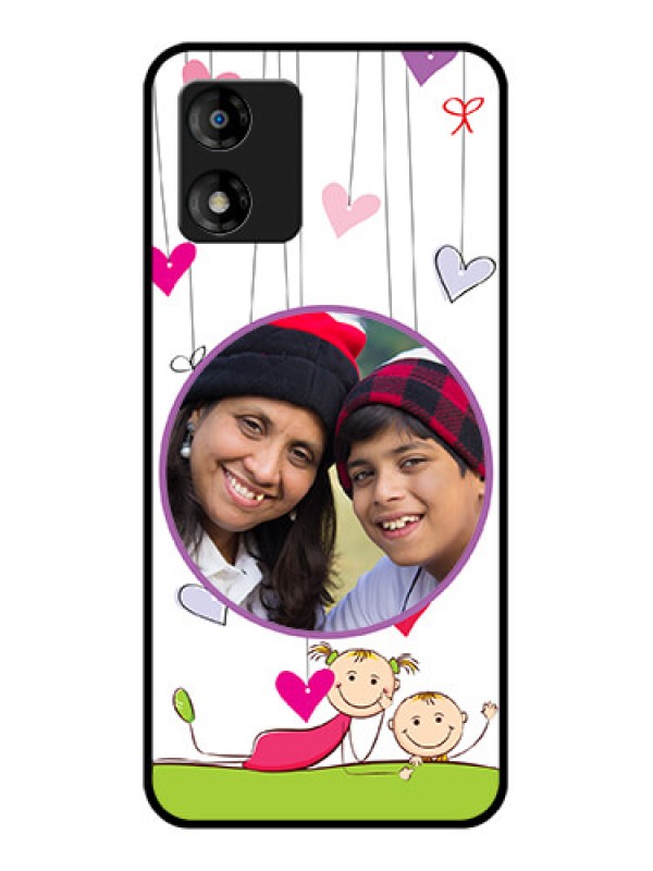 Custom Motorola Moto E13 Custom Metal Phone CaseCute Kids Phone Case Design