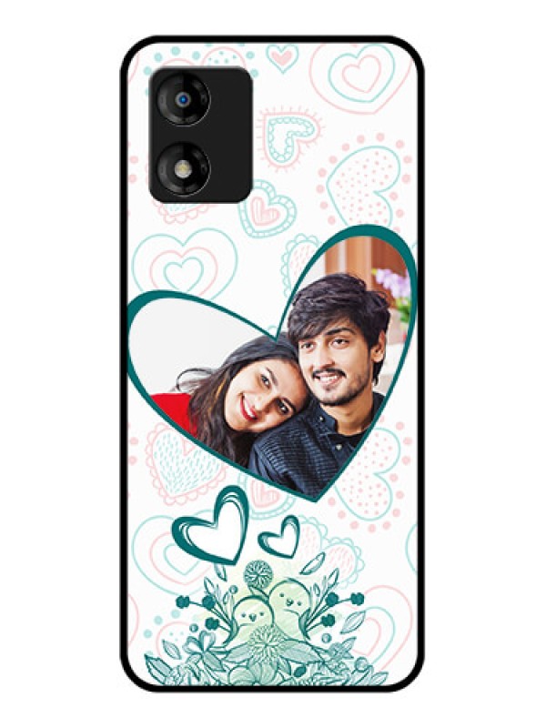 Custom Motorola Moto E13 Custom Metal Phone CasePremium Couple Design