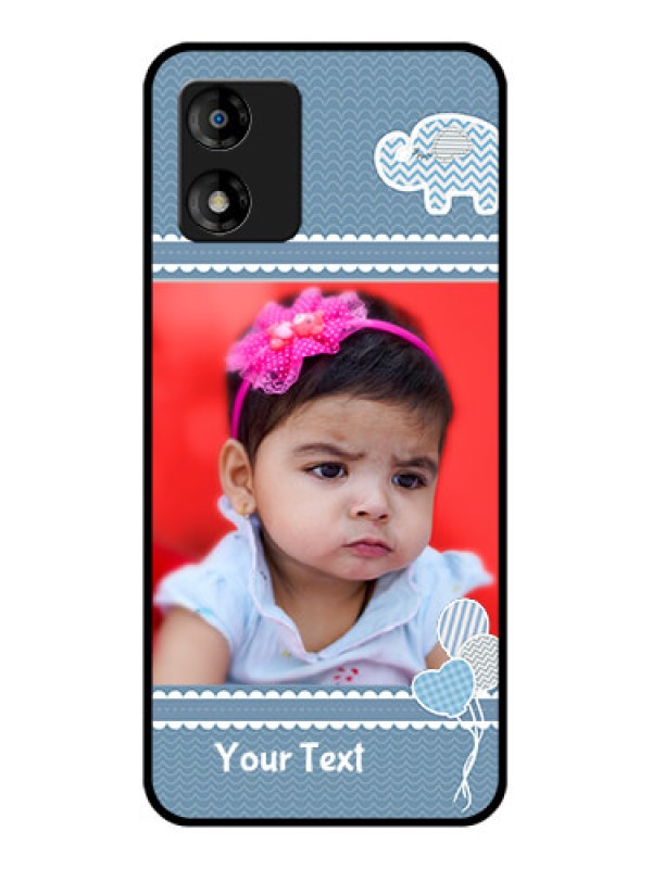 Custom Motorola Moto E13 Custom Metal Phone CaseWith Kids Pattern Design