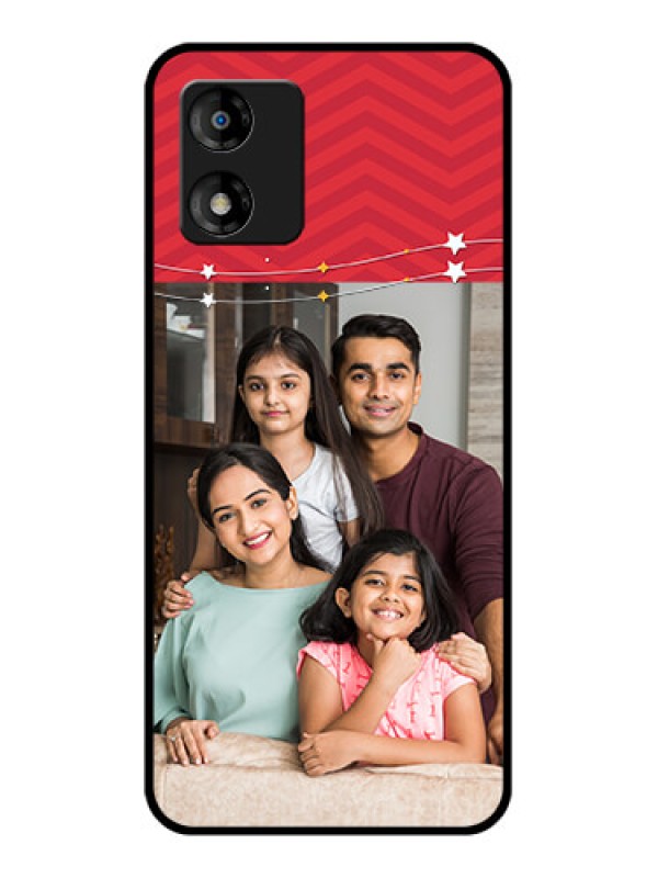 Custom Motorola Moto E13 Custom Metal Phone CaseHappy Family Design