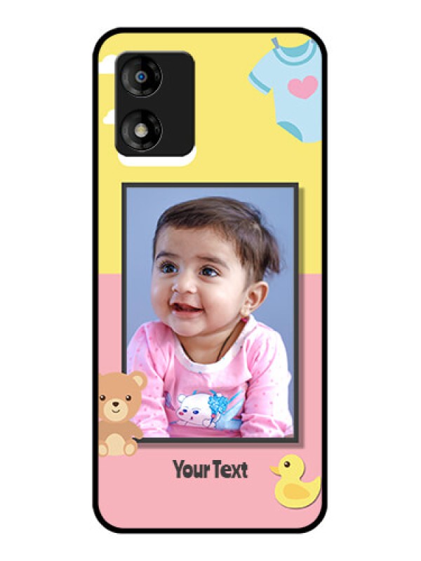 Custom Motorola Moto E13 Custom Metal Phone CaseKids 2 Color Design