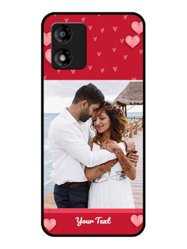 Custom Motorola Moto E13 Custom Metal Phone CaseValentines Day Design