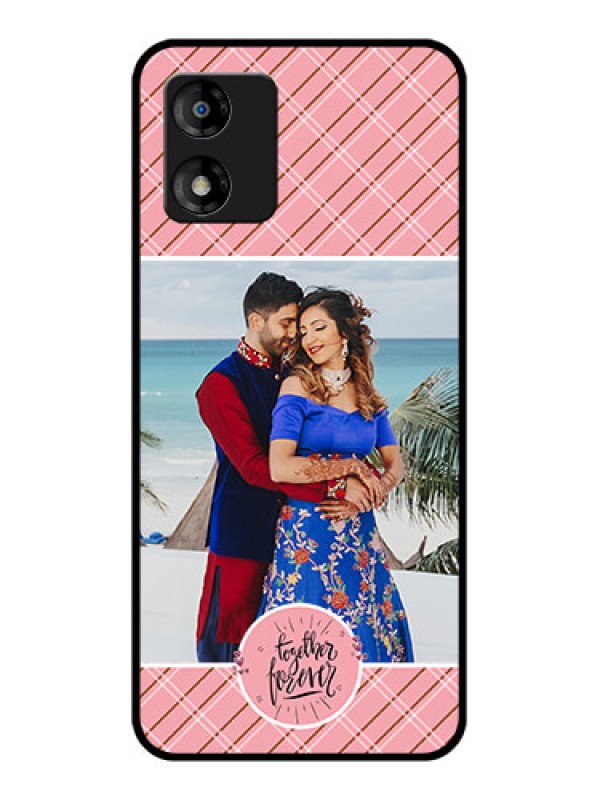 Custom Motorola Moto E13 Custom Metal Phone CaseTogether Forever Design