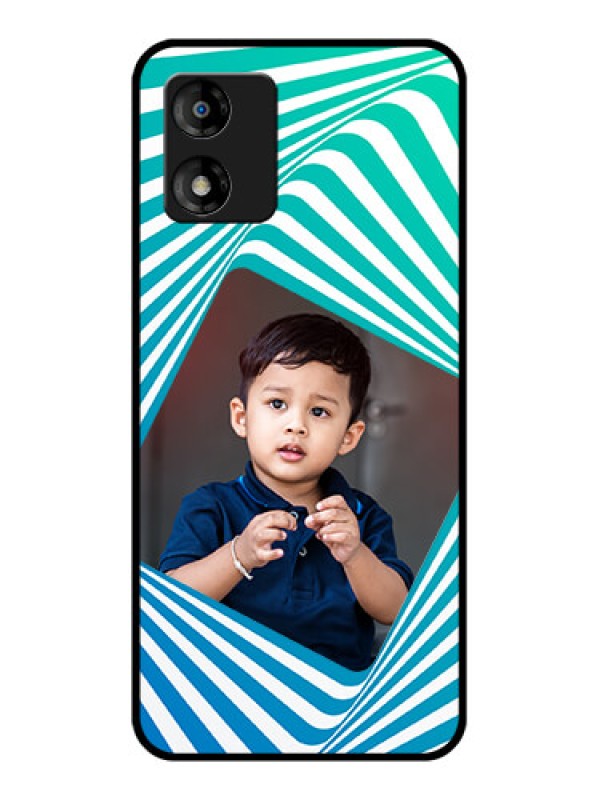 Custom Motorola Moto E13 Custom Metal Phone CaseAbstract Spiral Design