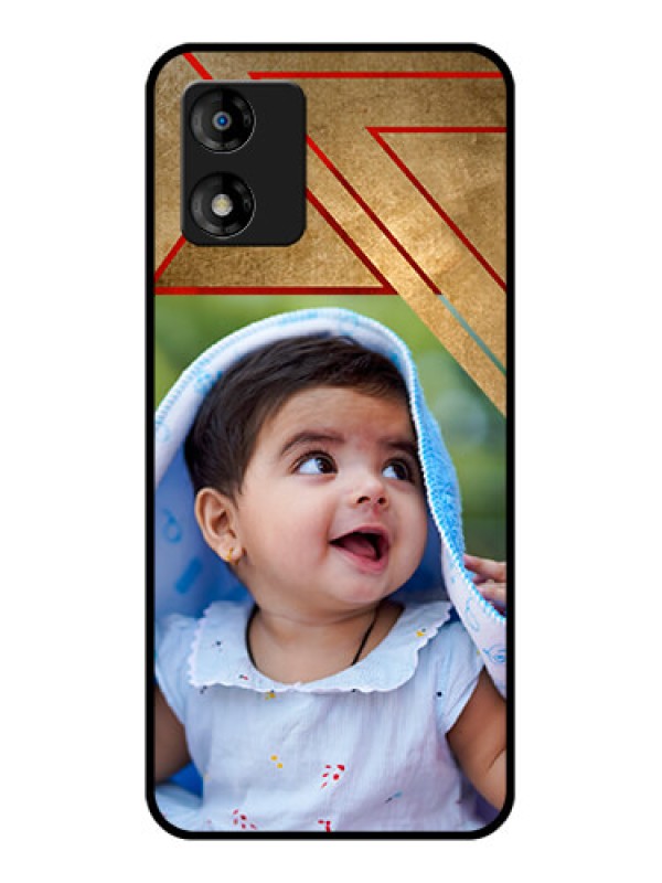 Custom Motorola Moto E13 Custom Metal Phone CaseGradient Abstract Texture Design