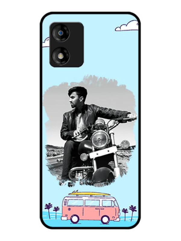 Custom Motorola Moto E13 Custom Metal Phone CaseTravel and Adventure Design