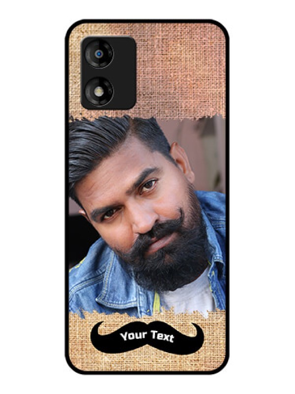 Custom Motorola Moto E13 Custom Metal Phone CaseWith Texture Design