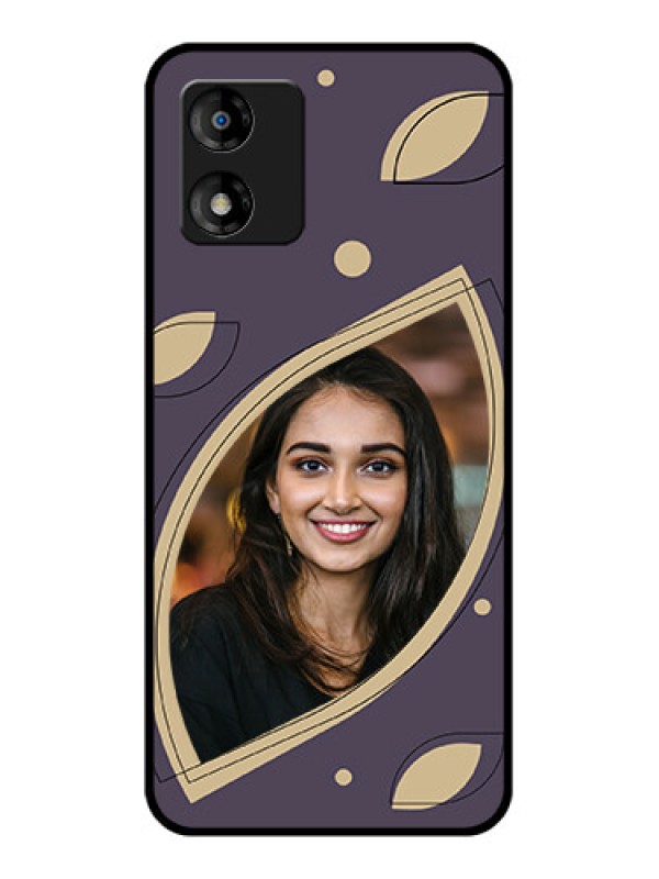 Custom Motorola Moto E13 Custom Metal Phone CaseFalling Leaf Design