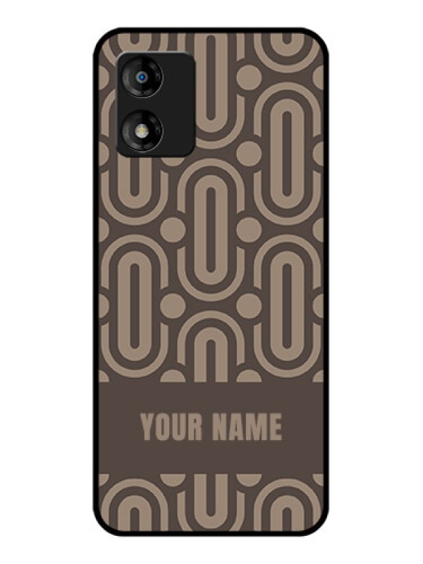 Custom Motorola Moto E13 Custom Metal Phone CaseCaptivating Zero Pattern Design