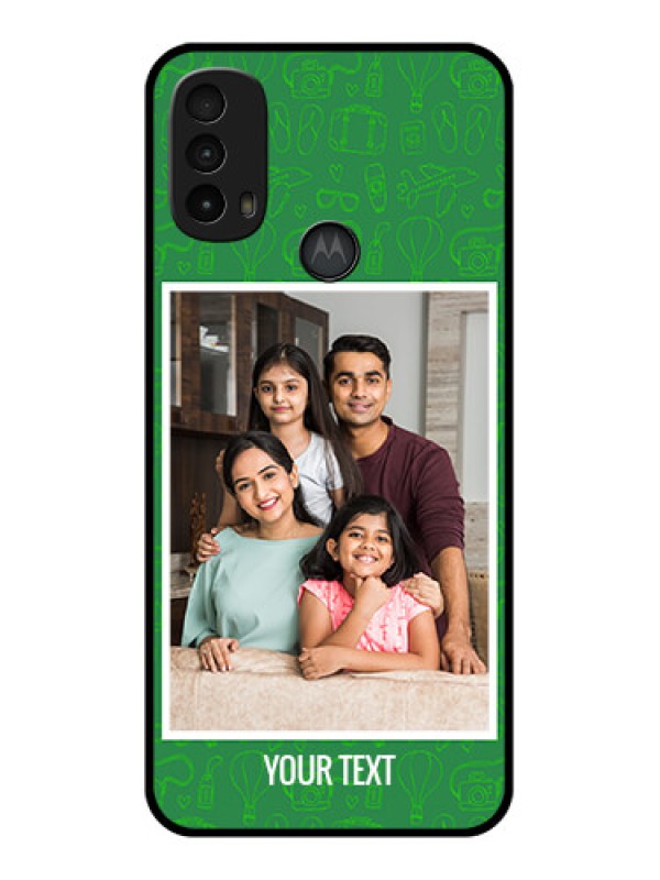 Custom Moto E40 Custom Metal Phone Case - Picture Upload Design