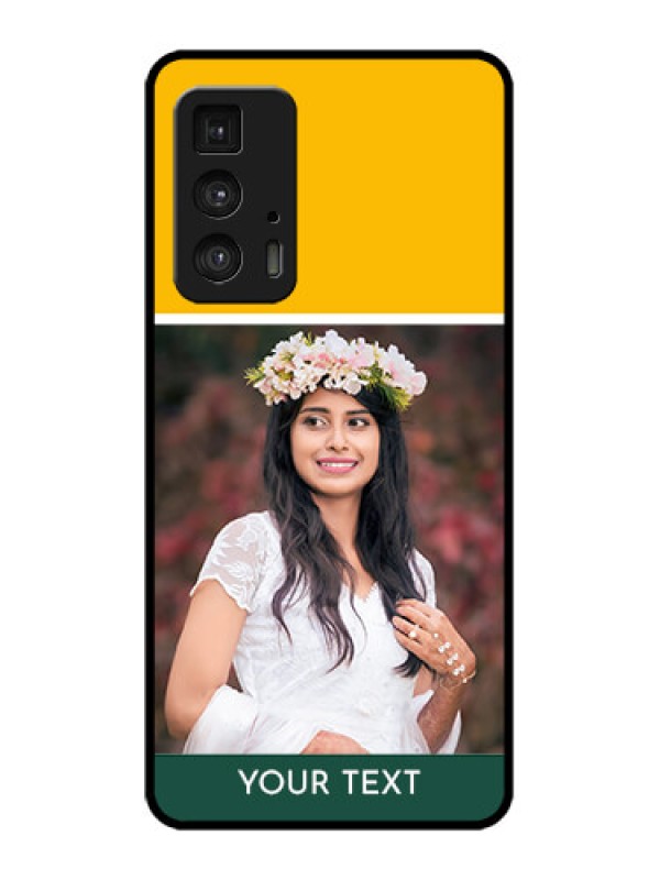 Custom Edge 20 Pro Custom Metal Phone Case - Love You Design