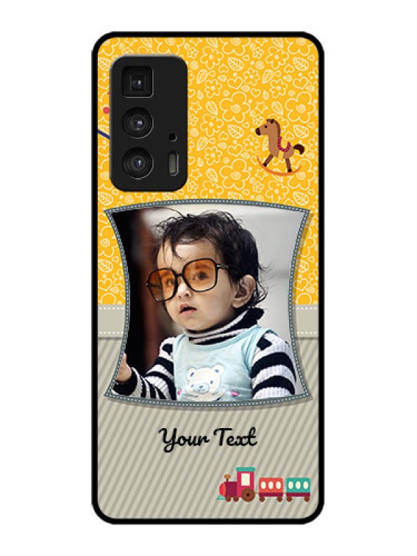 Custom Edge 20 Pro Custom Metal Phone Case - Baby Picture Upload Design