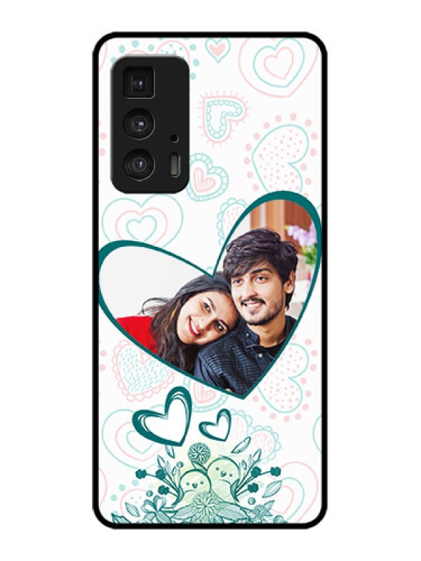 Custom Edge 20 Pro Custom Metal Phone Case - Premium Couple Design
