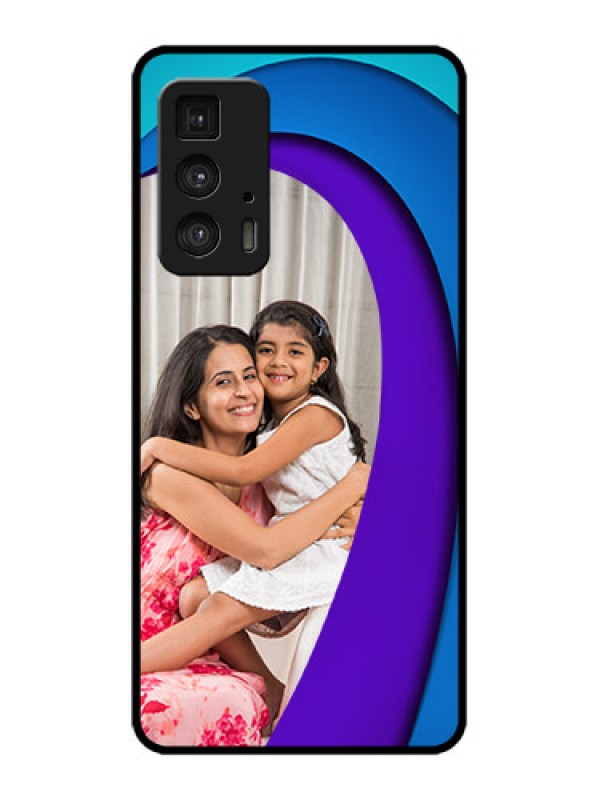 Custom Edge 20 Pro Custom Metal Phone Case - Simple Pattern Design