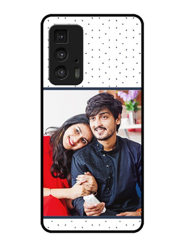 Custom Edge 20 Pro Custom Metal Phone Case - Premium Dot Design
