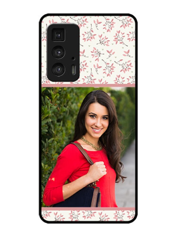 Custom Edge 20 Pro Custom Metal Phone Case - Stunning Floral Design