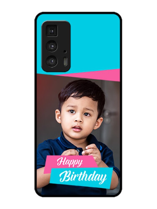 Custom Edge 20 Pro Custom Metal Phone Case - Image Holder With 2 Color Design