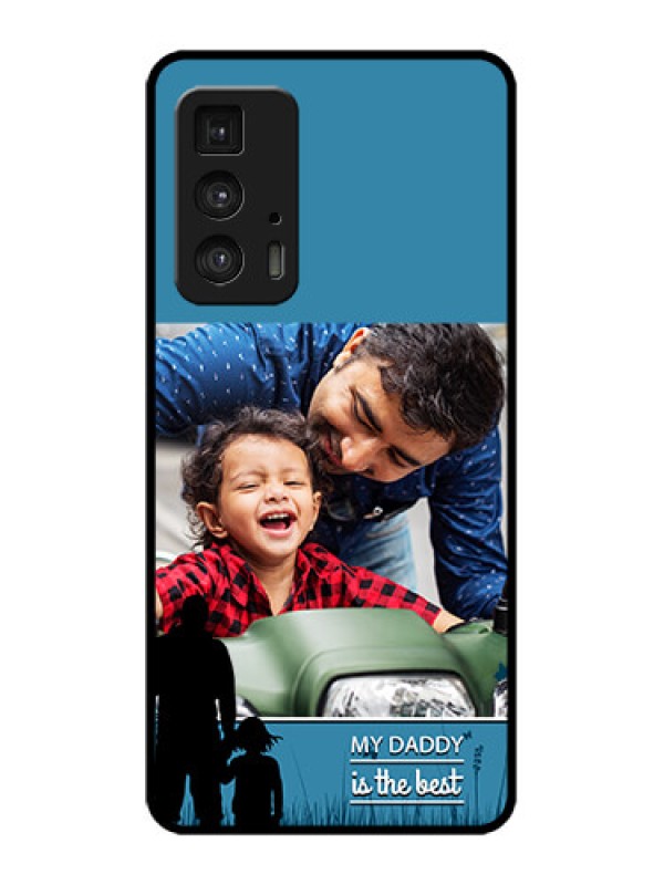 Custom Edge 20 Pro Custom Metal Phone Case - Best Dad Design