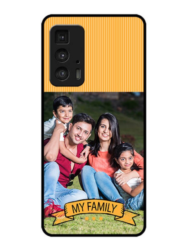 Custom Edge 20 Pro Custom Metal Phone Case - My Family Design